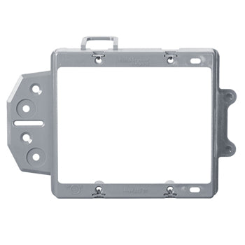Pass And Seymour 2-Gang Low Voltage Mount Bracket With Quick/Click (SLV2B)