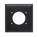 Pass And Seymour 2-Gang Power Outlet Plate 2.1563 Hole (TP703BK)