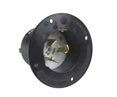 Pass And Seymour 3-Pole 4-Wire 3 Phase 250V Inlet (CS8375)