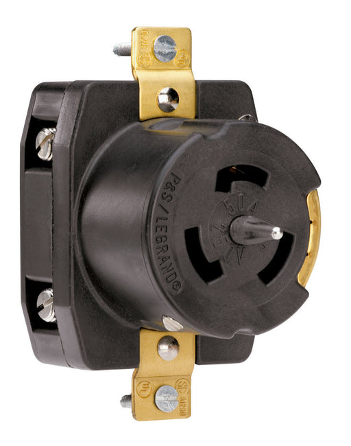 Pass And Seymour 3-Pole 4-Wire 3 Phase 250V Receptacle (CS8369)