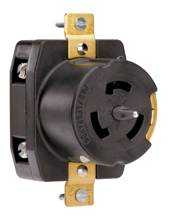 Pass And Seymour 3-Pole 4-Wire 3 Phase 250V Receptacle (CS8369)