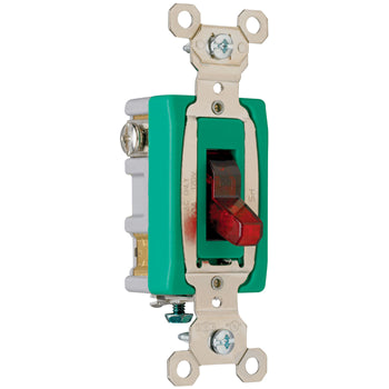 Pass And Seymour 30A 120VAC Back And Side Wire Single-Pole Pilot Red (PS30AC1RPL)