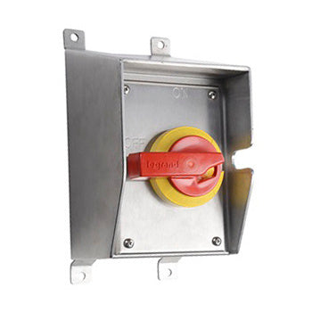 Pass And Seymour 30A 600V Stainless Steel Sloped-Roof Non-Fusible Safety Switch 3 Auxiliary (PSDS30AX3SR)