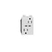 Pass And Seymour 3M 6A 30W USB-Power Delivery C/C 15A Receptacle White (ARTRUSB15PD30W4)