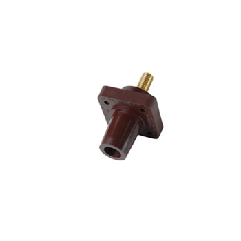 Pass And Seymour 400A 600V F Thread Stud Pane Mount Brown (PS40FRSBBR)