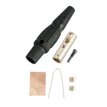 Pass And Seymour 400A 600V Female CAM Plug Black (PS20FBBK)