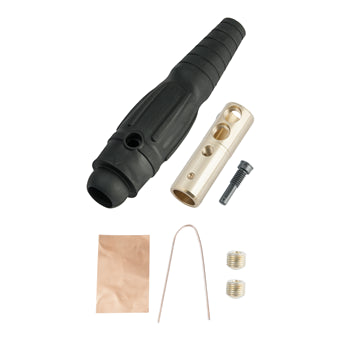 Pass And Seymour 400A 600V Female CAM Plug Black (PLS1840FBK)