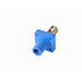 Pass And Seymour 400A 600V Female CAM Threaded Stud Panel Mount Blue (PS40FRSBBL)