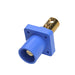 Pass And Seymour 400A 600V Male CAM Double Set Screw Panel Mount Blue (PS40MRBBL)