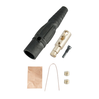 Pass And Seymour 400A 600V Male CAM Plug Black (PS40MBBK)