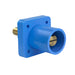 Pass And Seymour 400A 600V Male CAM Threaded Stud Panel Mount Blue (PS40MRSBBL)
