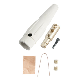 Pass And Seymour 400A 600V Male CAM Type Plug Series 18White (PLS182MW)