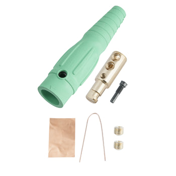 Pass And Seymour 400A 600V Male CAM Type Plug Green (PLS182MG)
