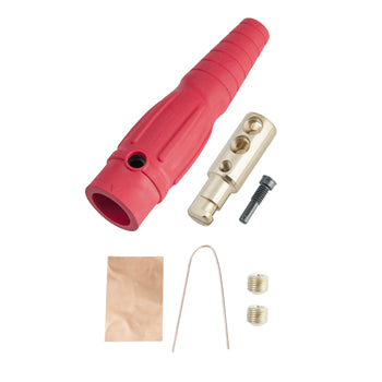 Pass And Seymour 400A 600V Male CAM Type Plug Red (PLS182MR)