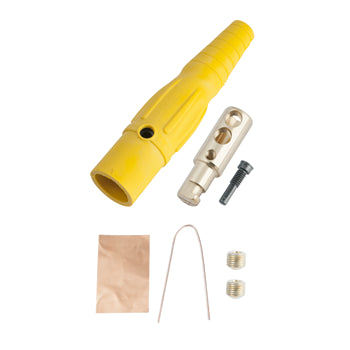 Pass And Seymour 400A 600V Male Plug Yellow 2-2/0 (PS20MBY)
