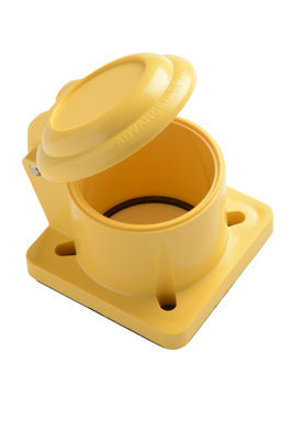 Pass And Seymour 400A CAM Type NEMA 3R Cover Yellow (PS40CLL3RY)