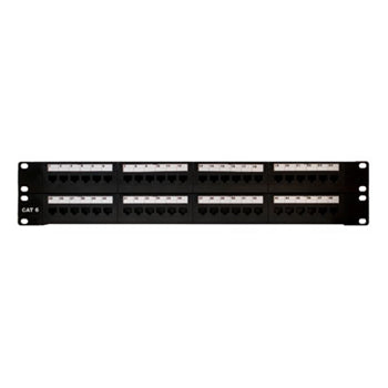 Pass And Seymour 48 Port CAT6 Universal RM Patch Panel (48845CC6)