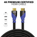 Pass and Seymour 4K Premium Certified HDMI Cable 2M 10-Pack  (AC4K2MBK10)