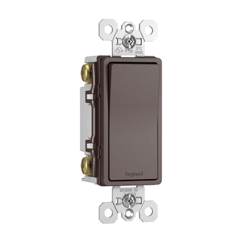 Pass And Seymour 4W Decorator Switch 15A 120/277V Dark Bronze (TM874DBCC6)