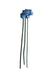 Pass and Seymour 6 Inch Strand Plugtail Connector NAFTA Blue  (PTRA6STRNABL)