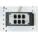 Pass And Seymour 6 Port Network Interface With Modular Jacks (AC1000)