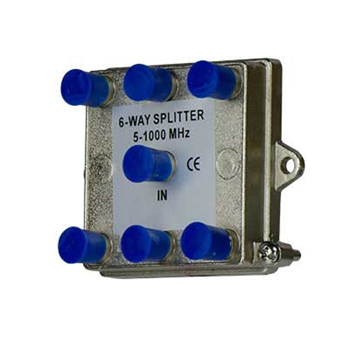 Pass And Seymour 6 Way 1Ghz Splitter (VM0106)