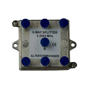 Pass And Seymour 6 Way 2Ghz Splitter (VM0206)
