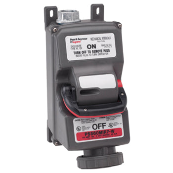 Pass And Seymour 60A 4P5W 3 Phase 277/480V Mechanical Interlock (PS560MIR7W)