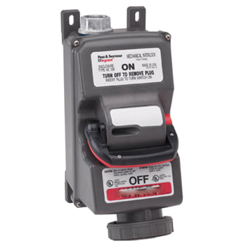 Pass And Seymour 60A Three Pole 4 Wire 3 Phase 600V Mechanical Int (PS460MIR5W)