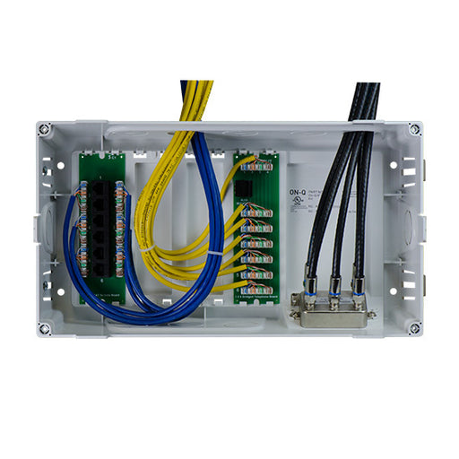 Pass And Seymour 8 Inch Multi-Dwelling Units (MDU) Enclosure Kit 6X4 And CAT5e Data (EN0803)