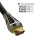 Pass and Seymour 8K Ultra High Speed HDMI Cable 1M  (AC8K1MBK)