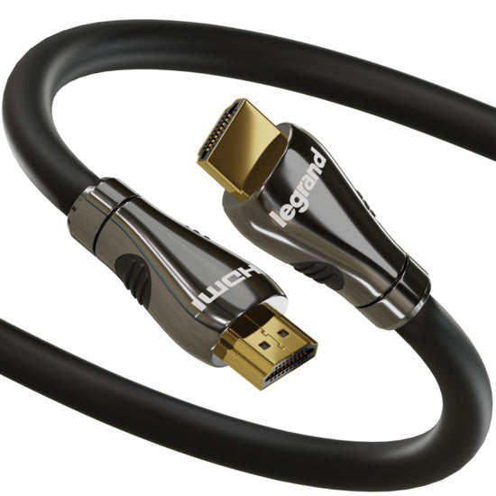 Pass and Seymour 8K Ultra High Speed HDMI Cable 1M  (AC8K1MBK)