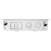 Pass And Seymour 9 Inch Plastic Dual-Purpose In-Wall Enclosure With 5 Inch Mounting Plate (ENP0905NAV1)