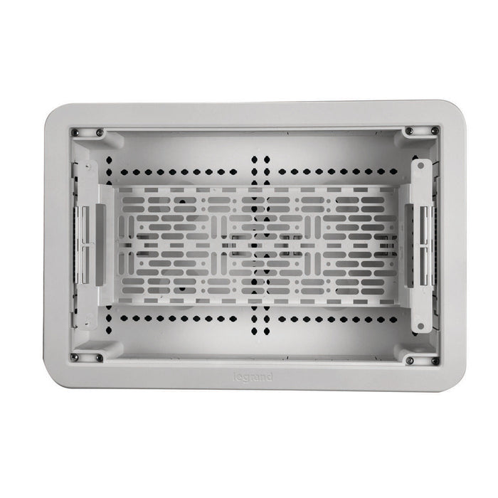 Pass And Seymour 9 Inch Plastic Dual-Purpose In-Wall Enclosure With 5 Inch Mounting Plate (ENP0905NAV1)