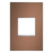 Pass and Seymour Adorne Copper 1-Gang Screwless Wall Plate Weatherproof  (AWM1G2CU4)