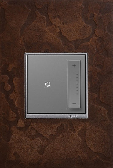 Pass And Seymour Adorne Hubbardton Forge Bronze 1-Gang Wall Plate (AWM1G2HFBR4)