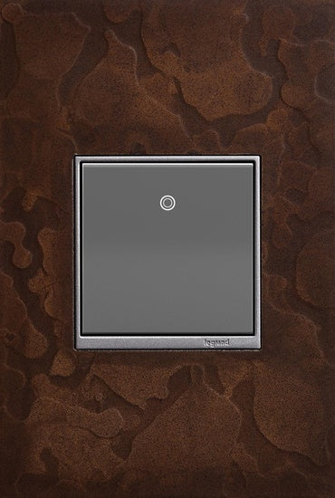 Pass And Seymour Adorne Hubbardton Forge Bronze 1-Gang Wall Plate (AWM1G2HFBR4)