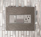 Pass And Seymour Adorne Hubbardton Forge Natural Iron 1-Gang 3M Wall Plate (AWM1G3HFFE1)