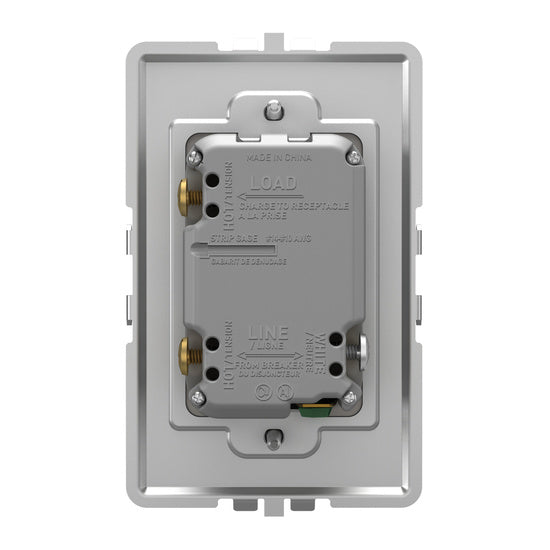 Pass and Seymour Adorne Netatmo 3-MOD 15A Outlet Magnesium  (WNAR153M1)