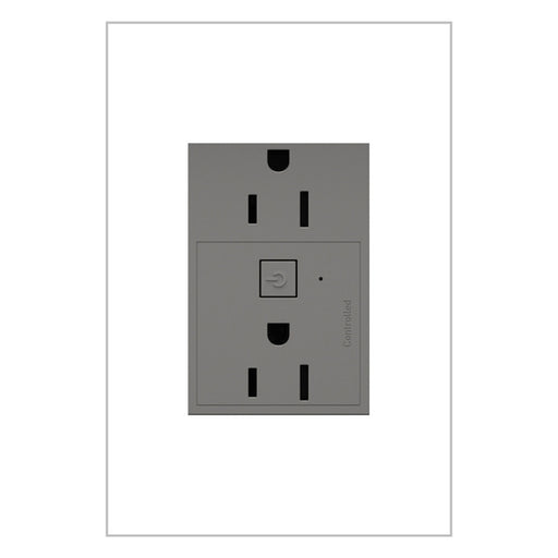 Pass and Seymour Adorne Netatmo 3-MOD 15A Outlet Magnesium  (WNAR153M1)