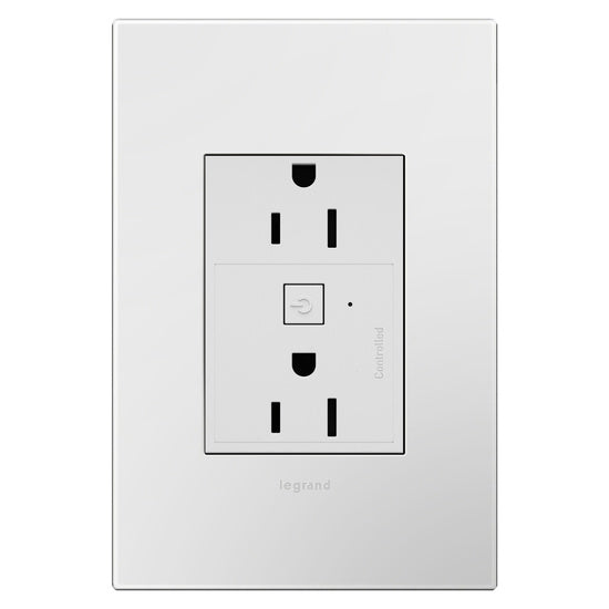 Pass and Seymour Adorne Netatmo 3-MOD 15A Outlet White  (WNAR153W1)