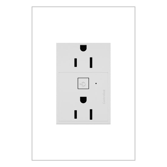 Pass and Seymour Adorne Netatmo 3-MOD 15A Outlet White  (WNAR153W1)