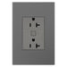 Pass and Seymour Adorne Netatmo 3-MOD 20A Outlet Magnesium  (WNAR203M1)