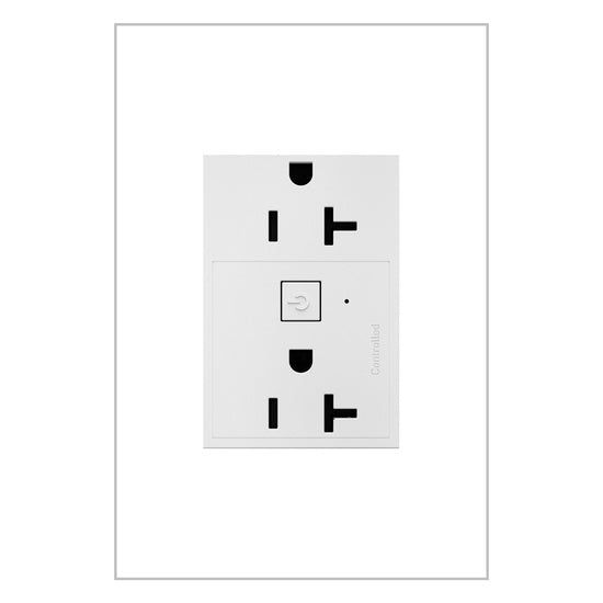 Pass and Seymour Adorne Netatmo 3-MOD 20A Outlet White  (WNAR203W1)