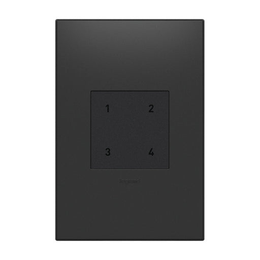 Pass and Seymour Adorne Netatmo Wireless Smart Scene Switch Graphite  (WNACB40G1)