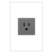Pass and Seymour Adorne Tamper-Resistant Single Outlet 15A Magnesium (ARTR151M10)