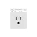 Pass and Seymour Adorne Tamper-Resistant Single Outlet 15A White  (ARTR151W10)