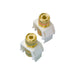 Pass And Seymour Audio Binding Posts L And R White M20 (WP3457WH)