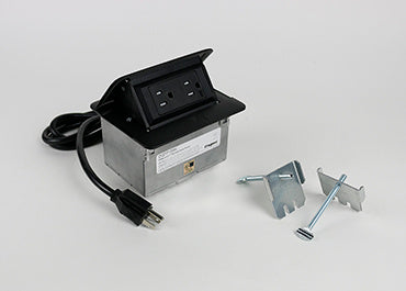 Pass And Seymour Black 15A Tamper-Resistant Duplex 6 Foot Cord (DQFP15BK)