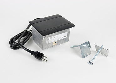 Pass And Seymour Black 15A Tamper-Resistant Duplex With USB 6 Foot Cord (DQFP15UBK)